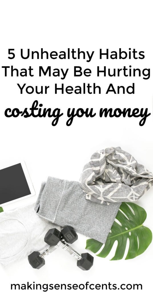 Did you know that your unhealthy habits may be be hurting your health and possibly even costing you money? This list of bad habits is something you should read!