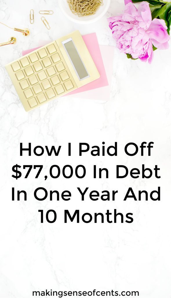 Here is how Kelley paid off $77,000 in debt in around 22 months. Her story is great and shows exactly how learning more about money management is so important.