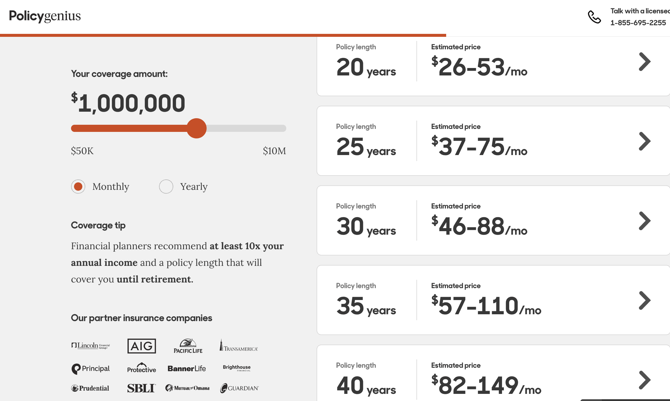 Policygenius Review for life insurance