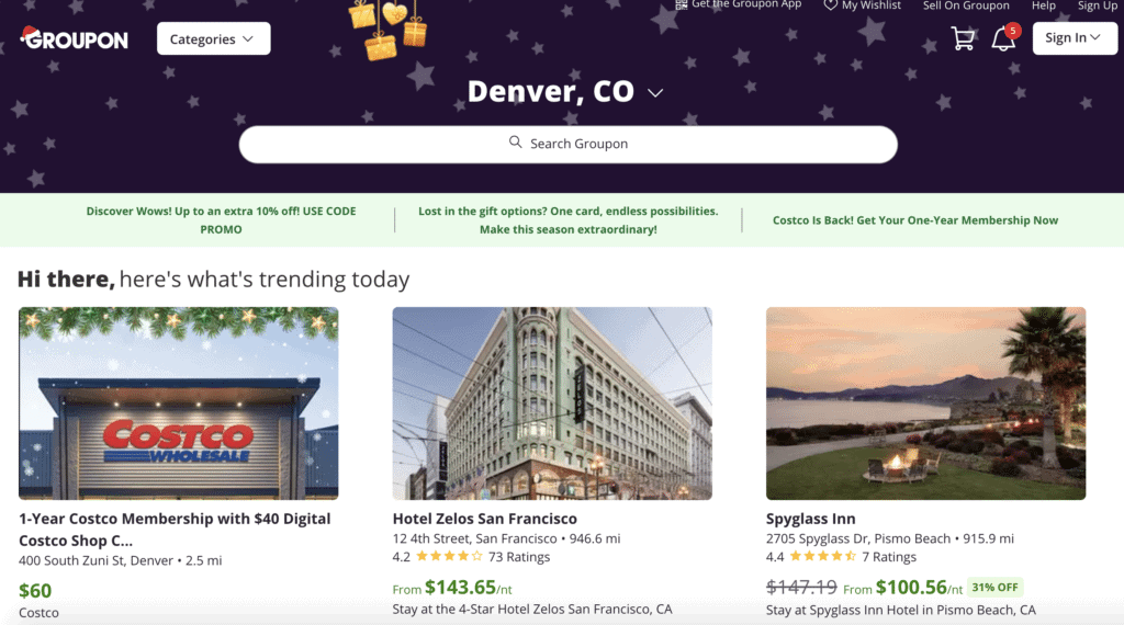 groupon discounts